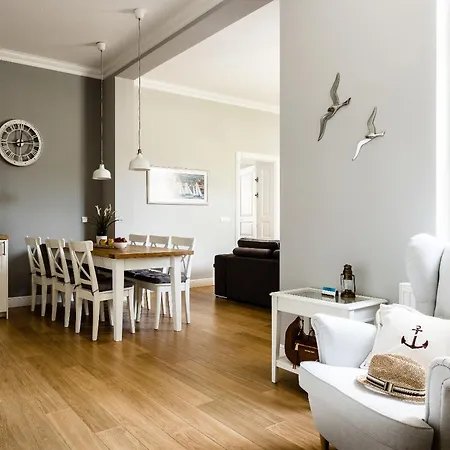 Sanhaus - Riviera - Z Dwoma Sypialniami, 100 Metrow Od Deptaka Daire Sopot