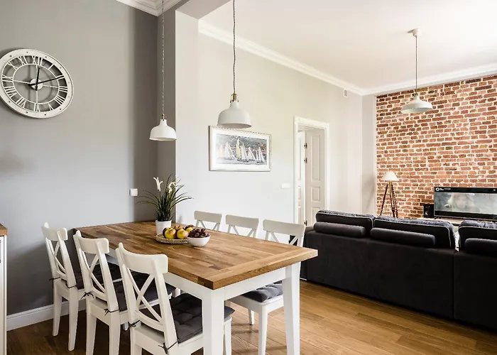 Apartment Sanhaus - Riviera - Z Dwoma Sypialniami, 100 Metrow Od Deptaka Sopot