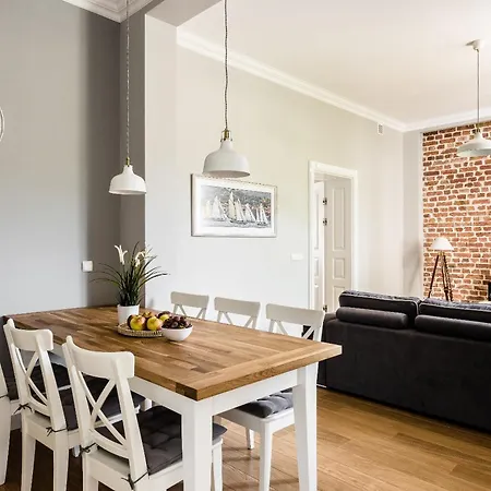 アパート Sanhaus - Riviera - Z Dwoma Sypialniami, 100 Metrow Od Deptaka ソポト