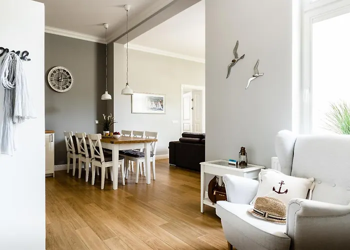 Sanhaus - Riviera - Z Dwoma Sypialniami, 100 Metrow Od Deptaka Апартаменти Сопот