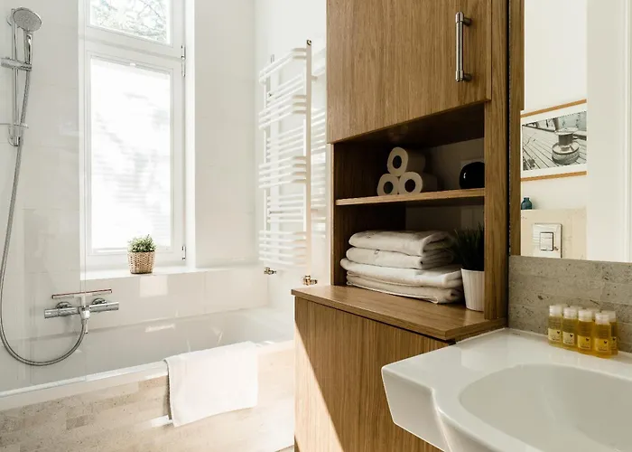 Апартаменти Sanhaus - Riviera - Z Dwoma Sypialniami, 100 Metrow Od Deptaka